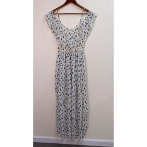 Abercrombie & Fitch Floral Print Sundress, Casual Summer‎ Dress Sz S / #8046